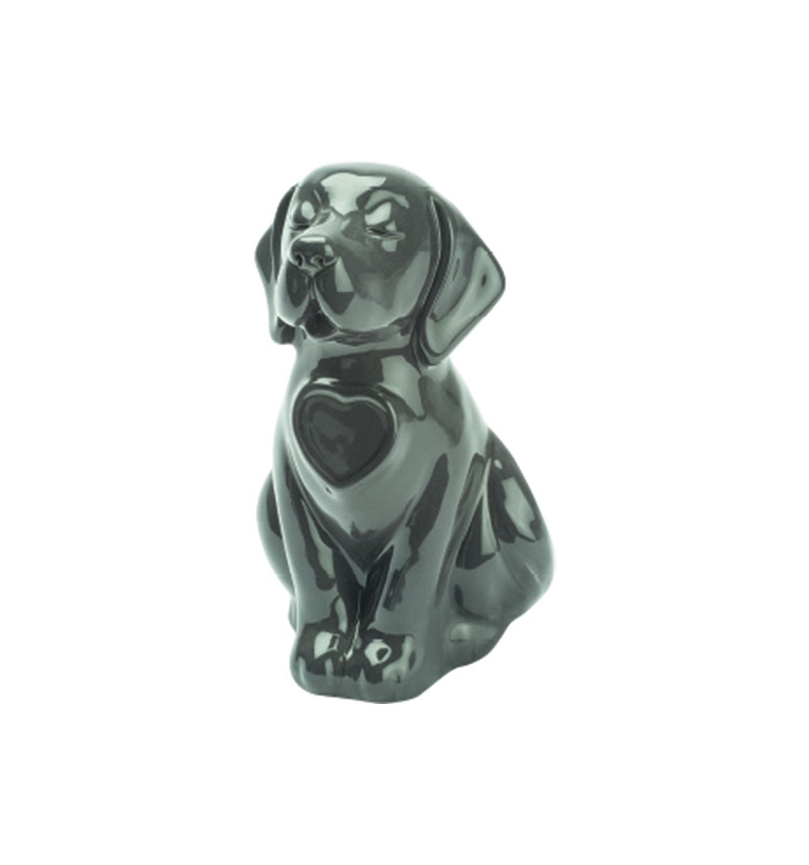 Urna per cenere di cane con piatto in ceramica Art Dog IT Pastore tedesco